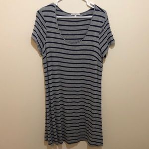 Striped Jersey Dress